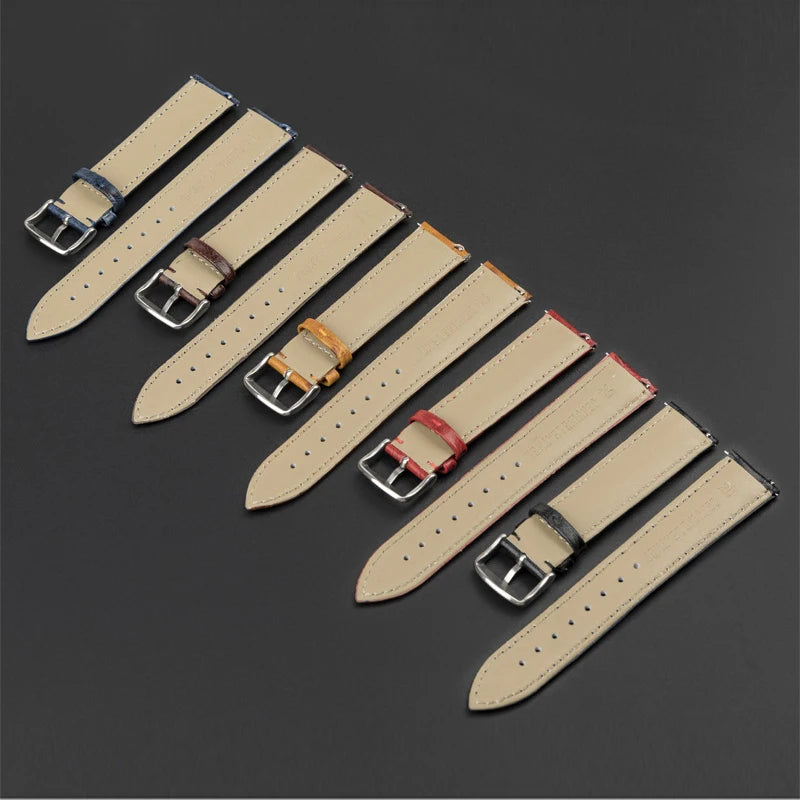 UTHAI P43 Ostrich Pattern Leather Strap accessories