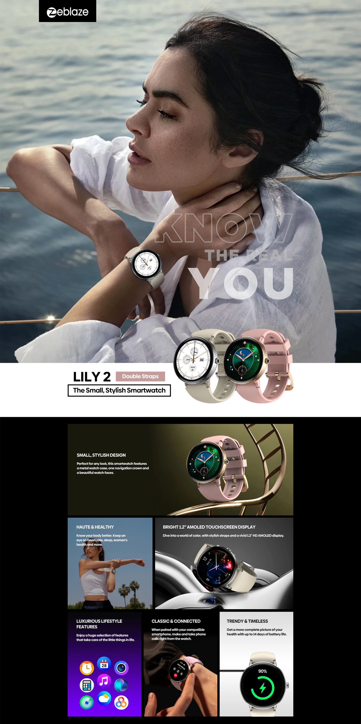 Zeblaze Lily 2 Smart Watch