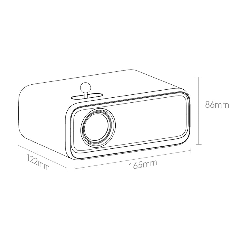 Wanbo Mini Protable Multimedia Smart Projector