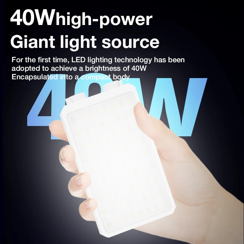 Video Light 40W Portable Cam Light