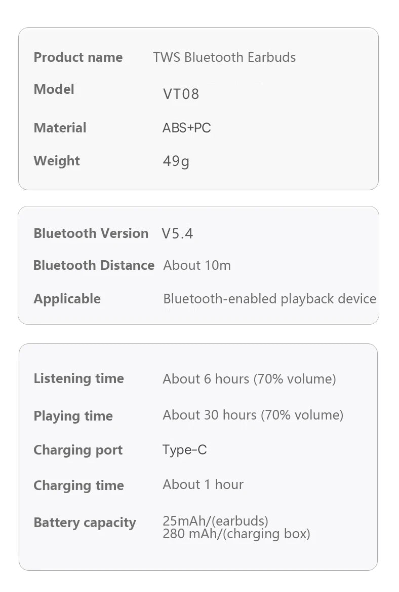 Uonam Wireless Bluetooth Earphones