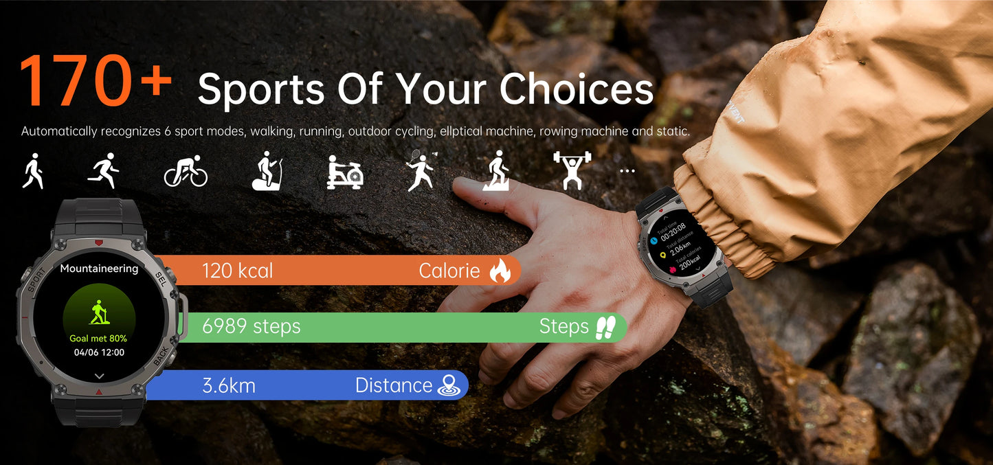 10ATM Ultra GPS Smart Watch