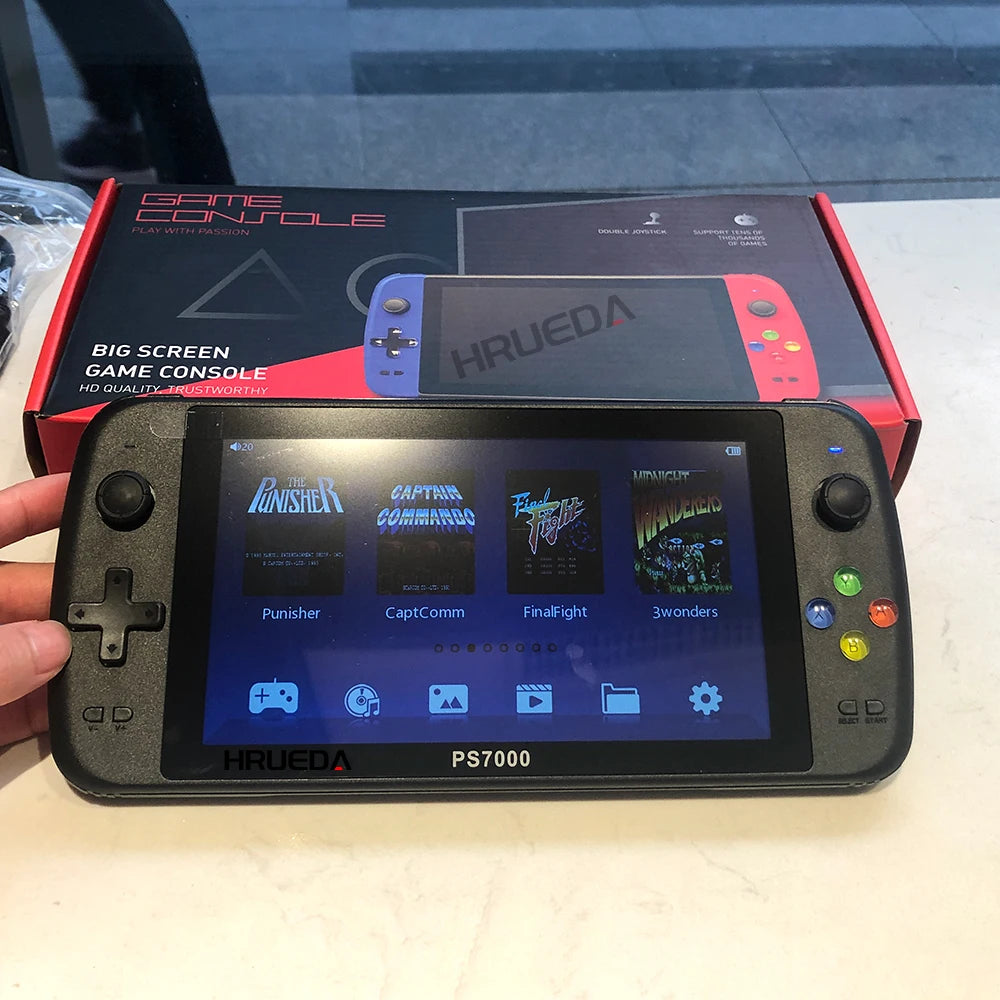 PS7000 HD Retro Portable Handheld Video Game Console