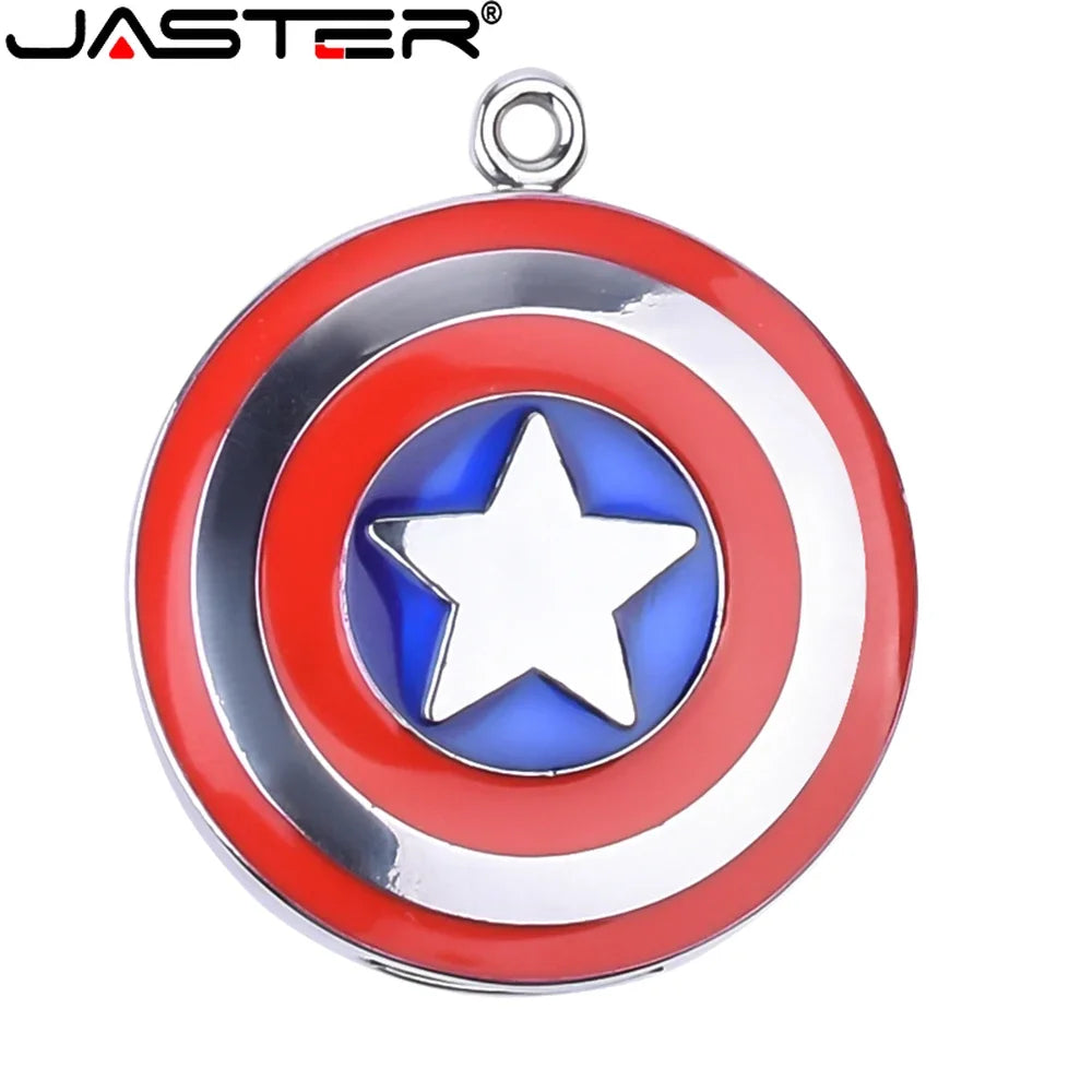 JASTER Metal Head LED USB Flash Drive