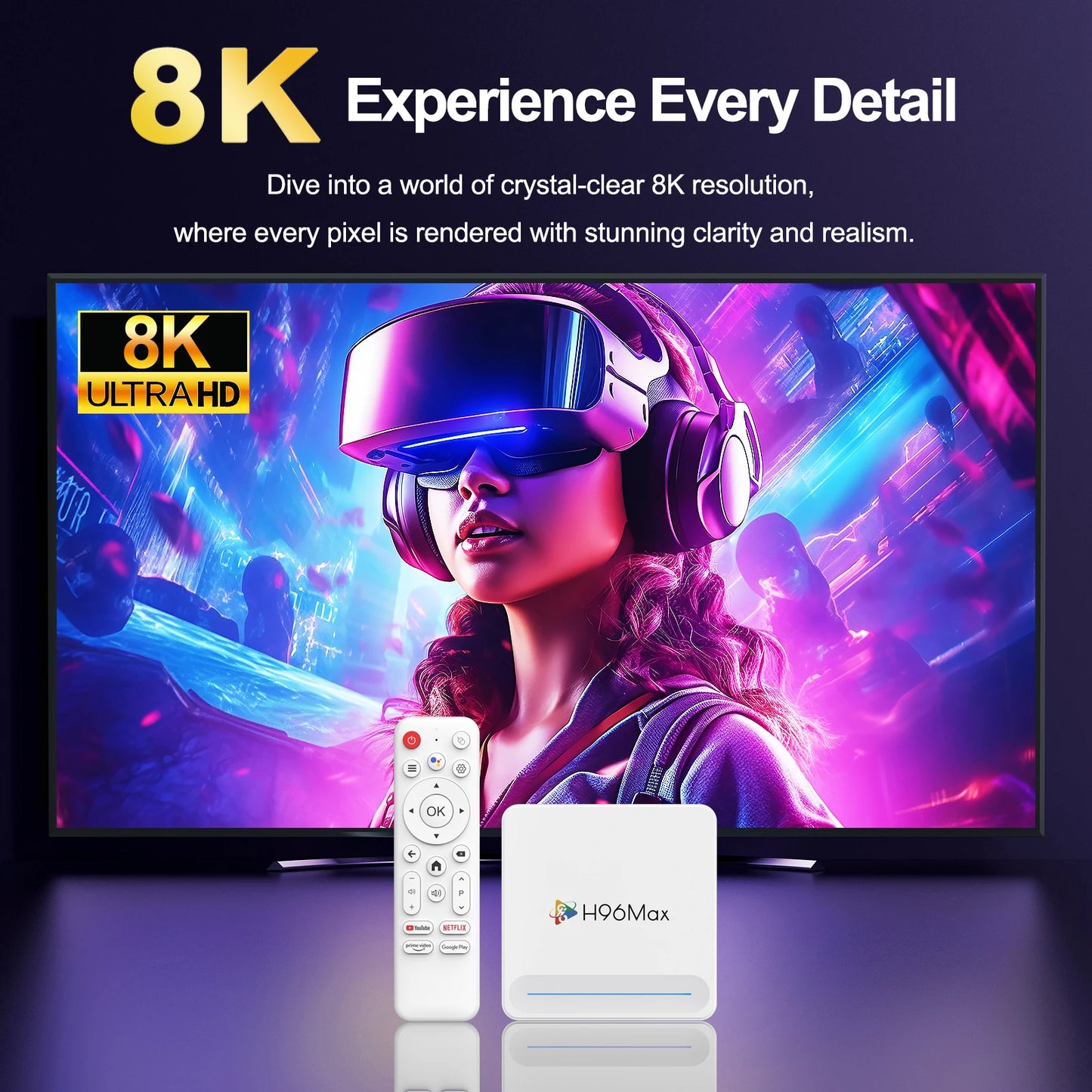 Smart TV Box H96 MAX