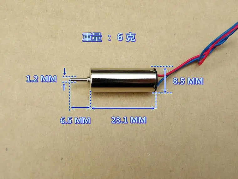 1PC DC 3V-3.7V Coreless Motor 0408,412,612,615,617.716,720,816,8520,1020 High Speed RC Drone Strong Magnetic DIY Aircraft