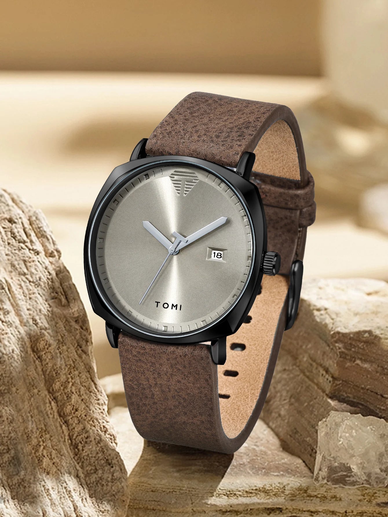 TOMI New 2PCS Luxury Business Men Watch