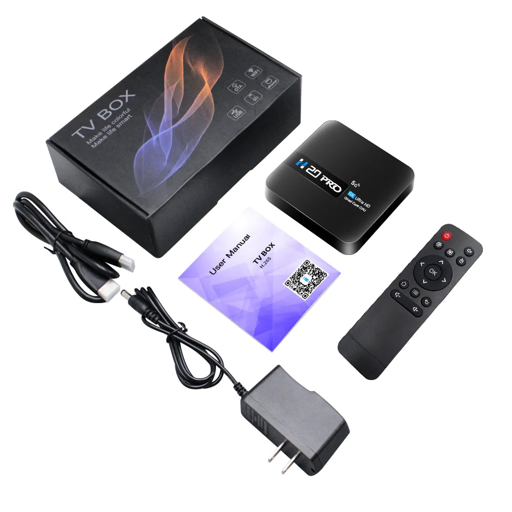 H20PRO Smart Android 10 TV Box