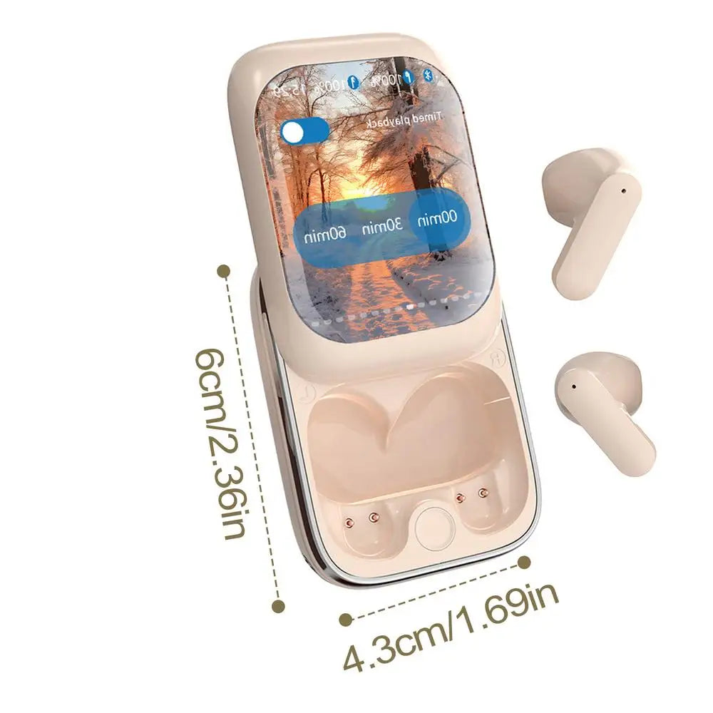 Touch Screen Smart Earbuds