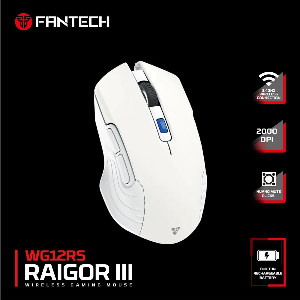 FANTECH RAIGOR III WG12R Wireless Mouse