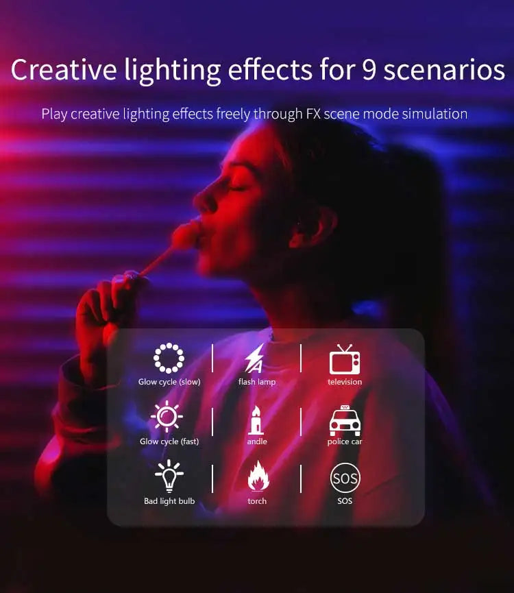 Mini RGB Fill Light Live Photography LED