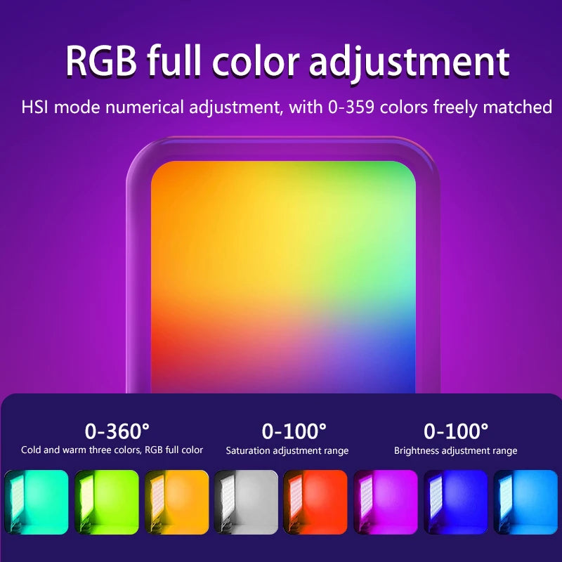 Mini RGB Fill Light Live Photography LED