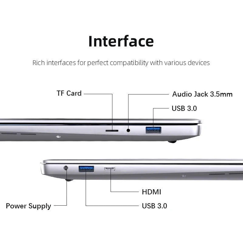 Windows 11 Intel Core i7-7500U Laptop