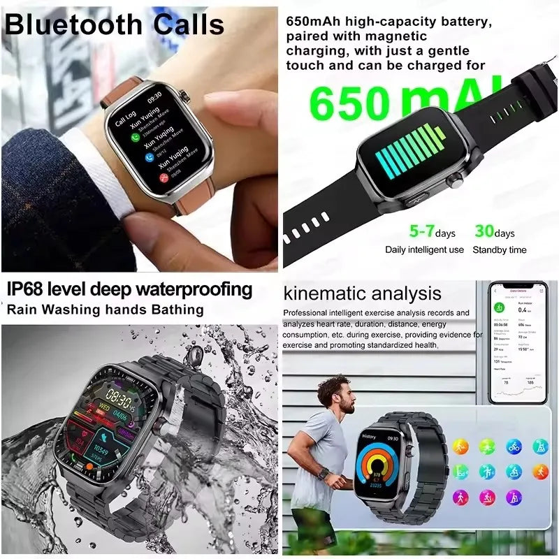 Uric Acid Body Fat Smartwatch