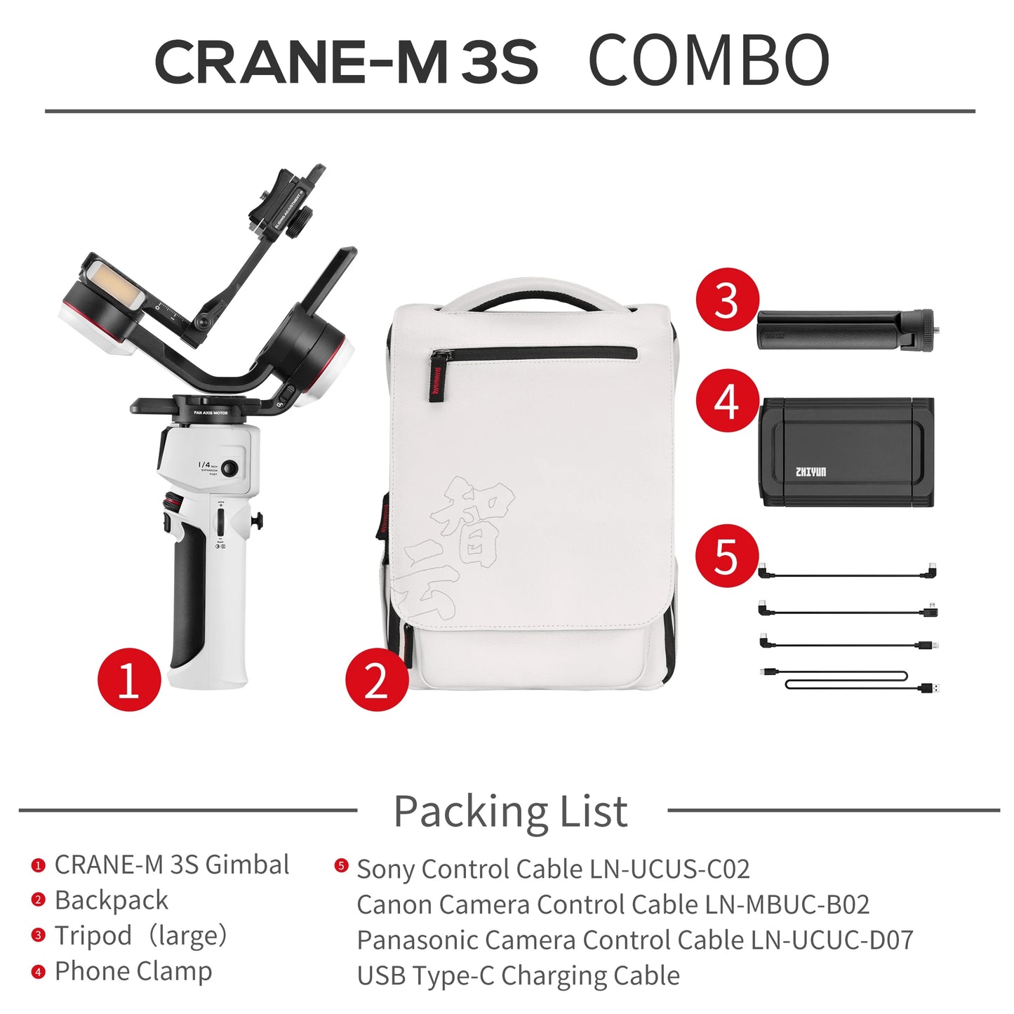 ZHIYUN Crane 3-Axis Handheld Camera