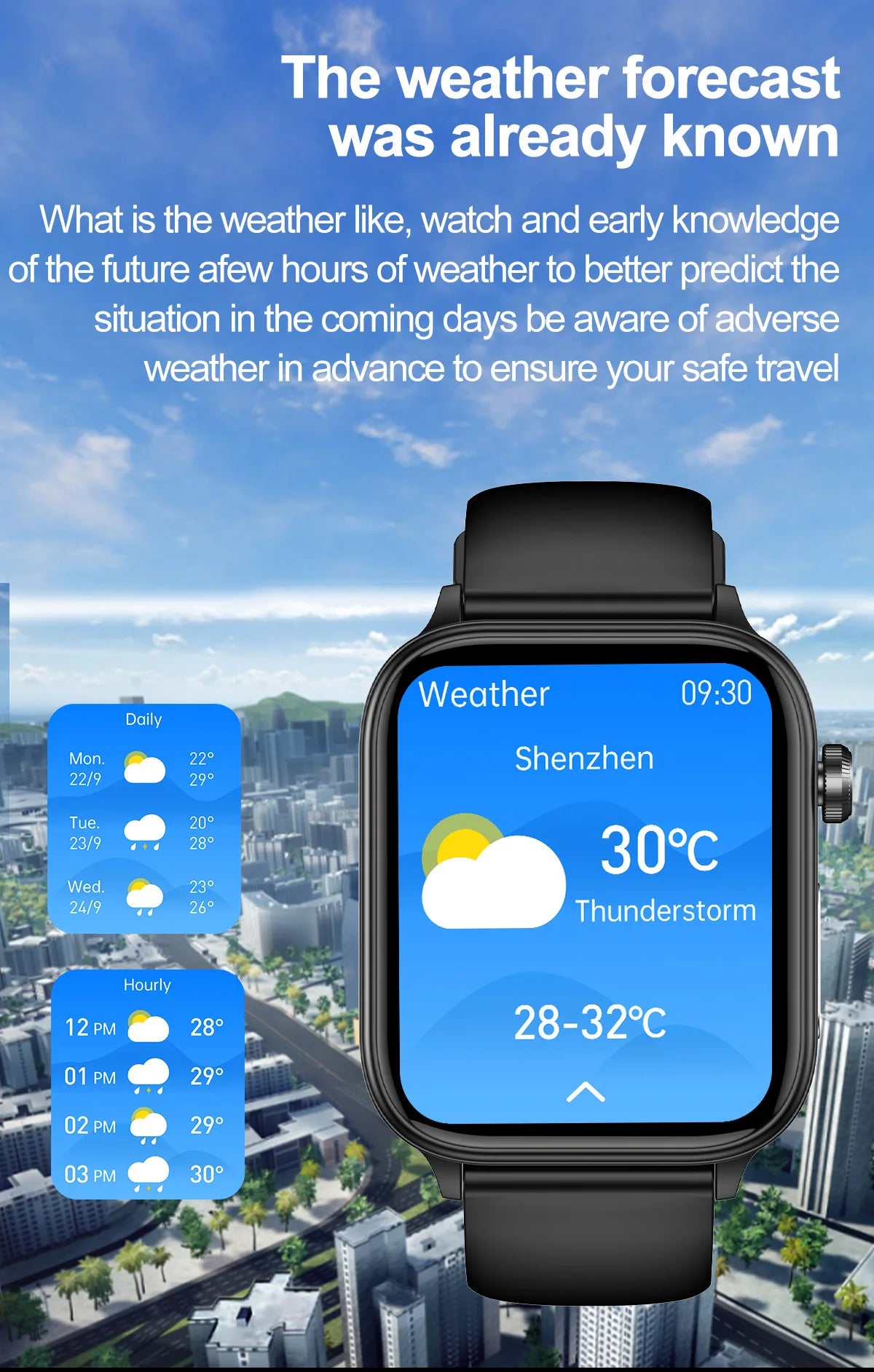 ECG+PPG Smart Watch