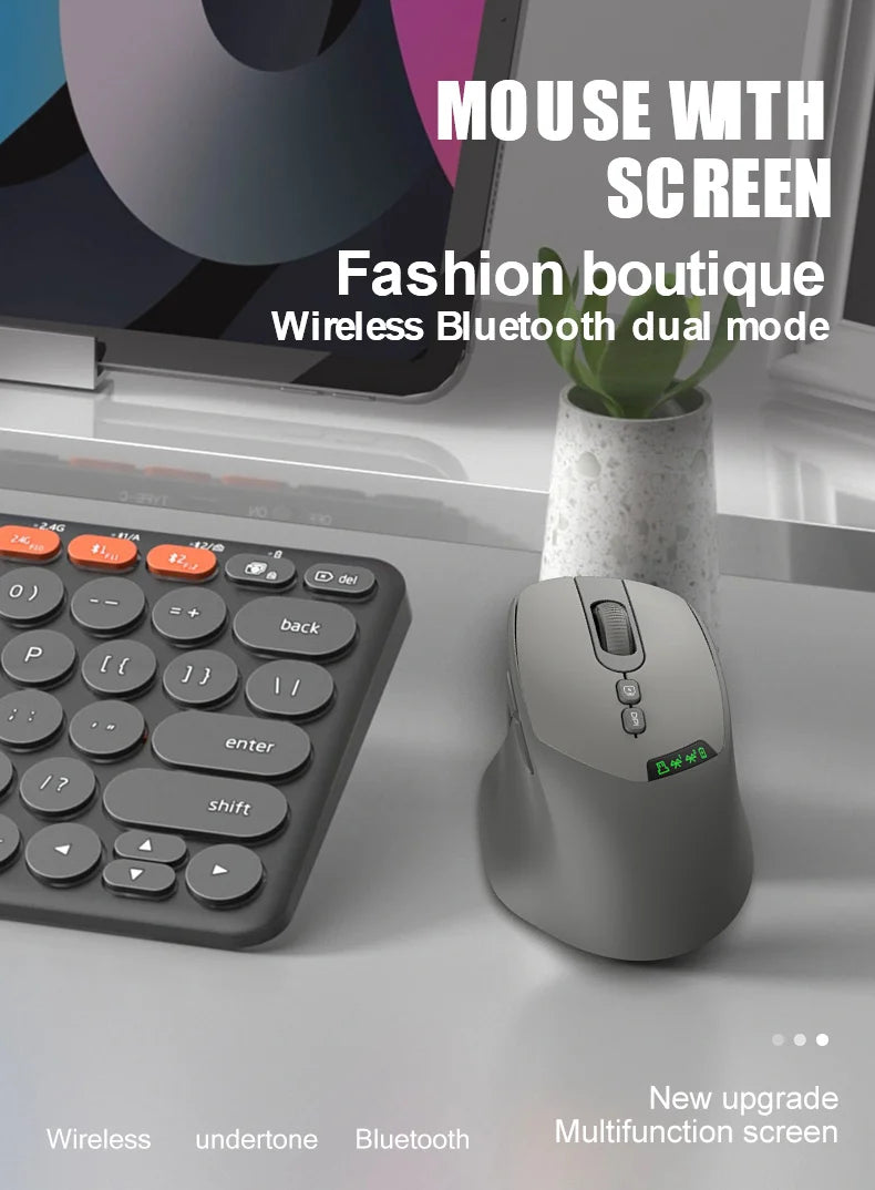 Noiseless Dual Mode Wireless Mouse
