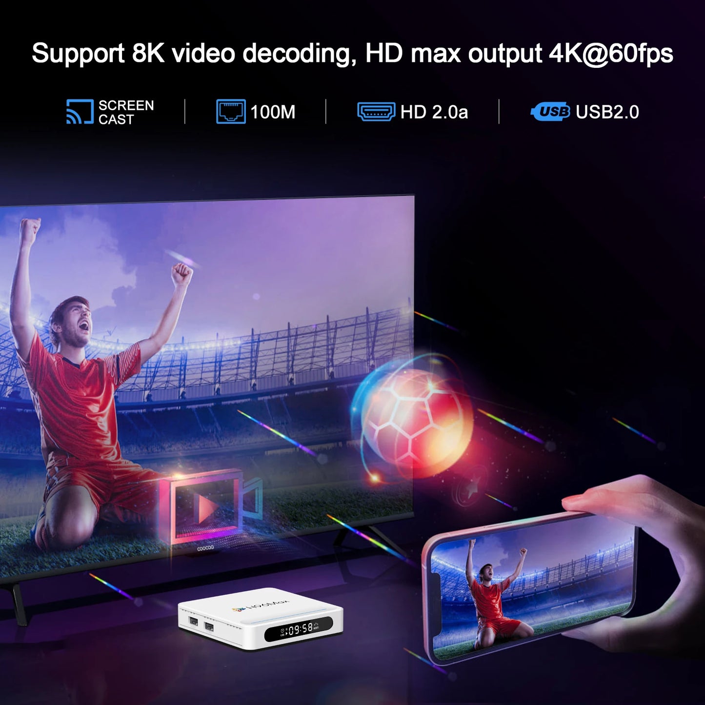Smart TV Box H96 MAX