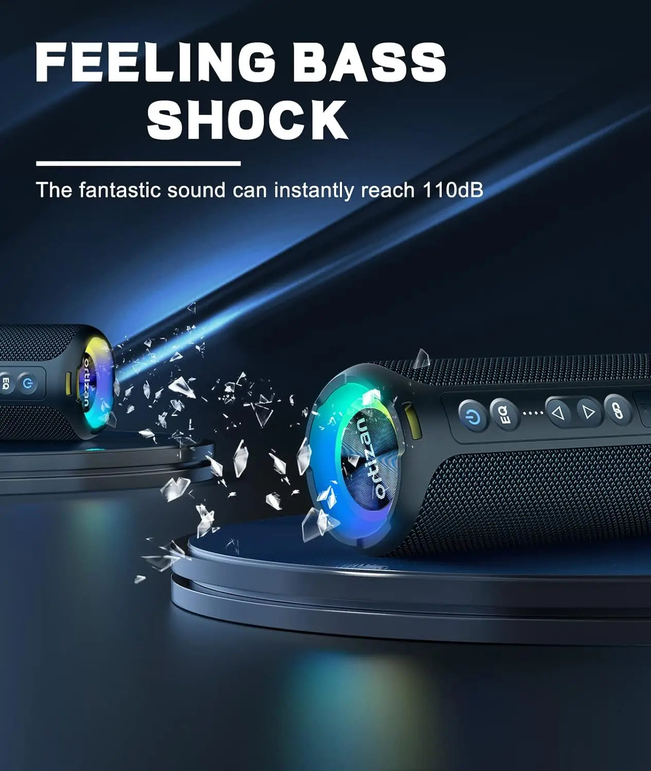 Ortizan Bluetooth Speakers