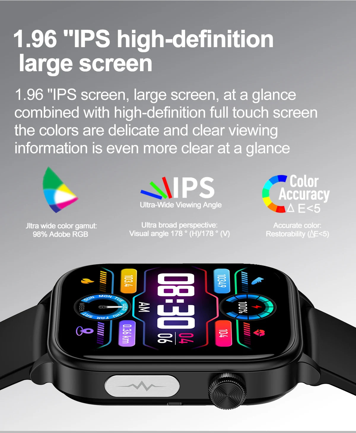 ECG+PPG Smart Watch