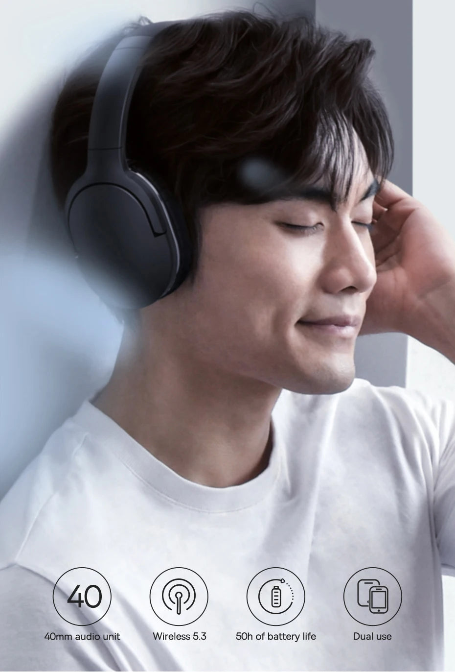 Baseus D02 Pro Wireless Headphones