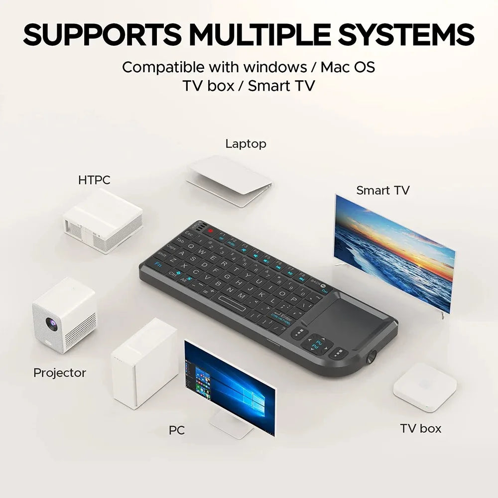 A8 Mini Wireless Keyboard/Touchpad