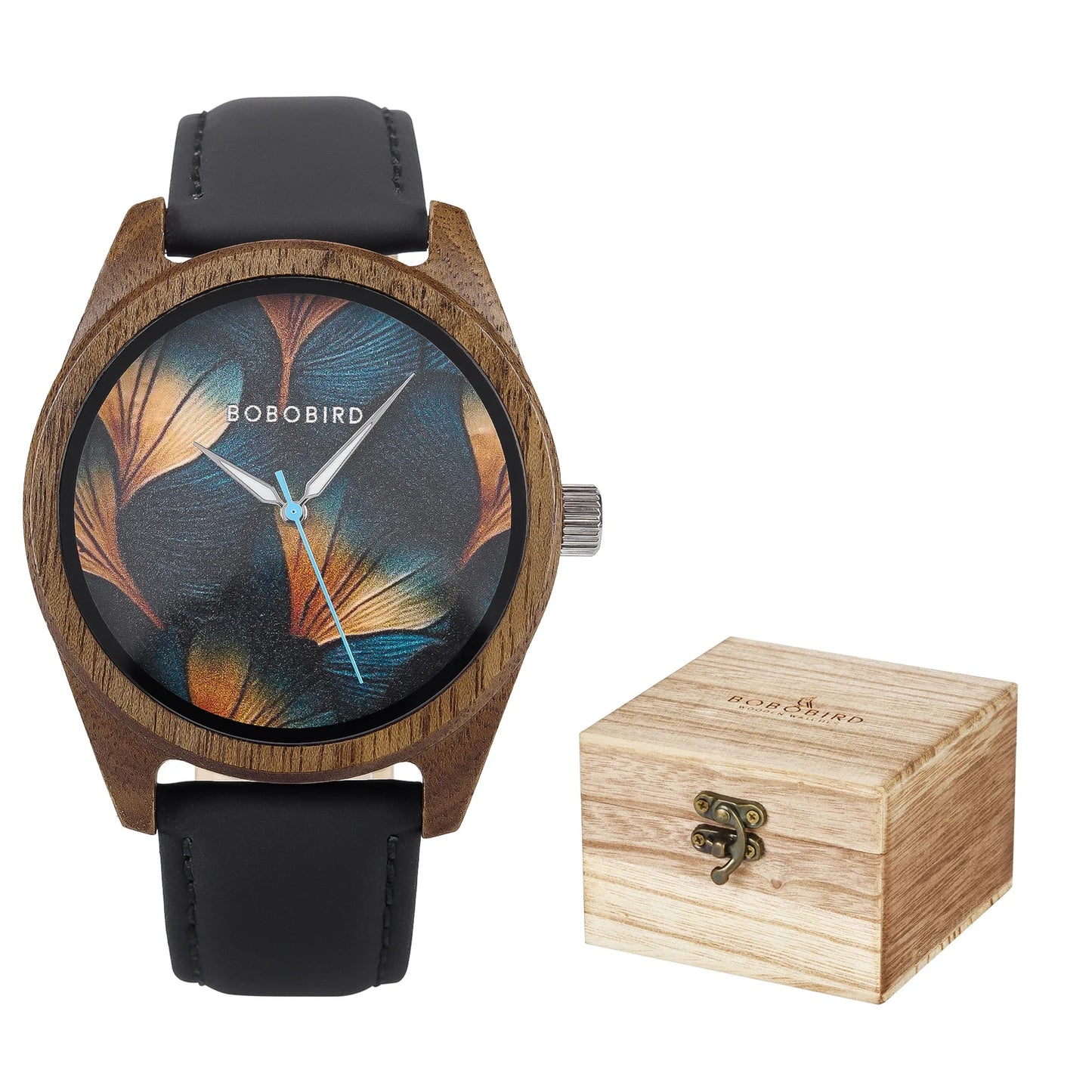 BOBOBIRD Wooden Quartz Watch for Men