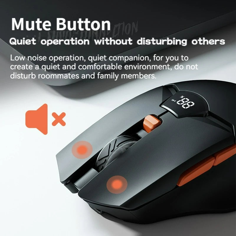 Semi-Dark Wireless Bluetooth Mouse