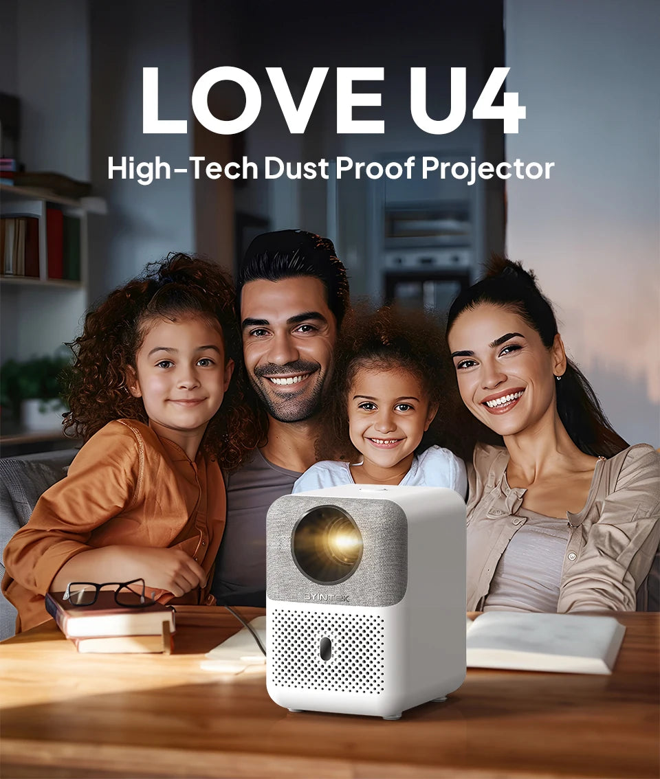BYINTEK Household Theater Projector