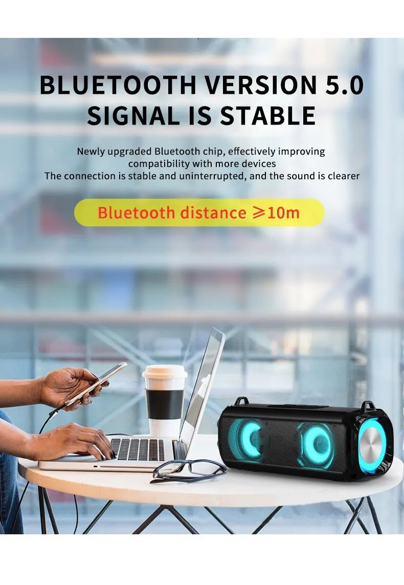 Rockmia RGB LED Speaker