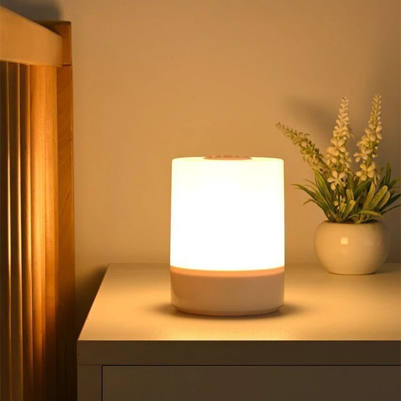 Bedside Led Night Vision Dimmable Table Lamps