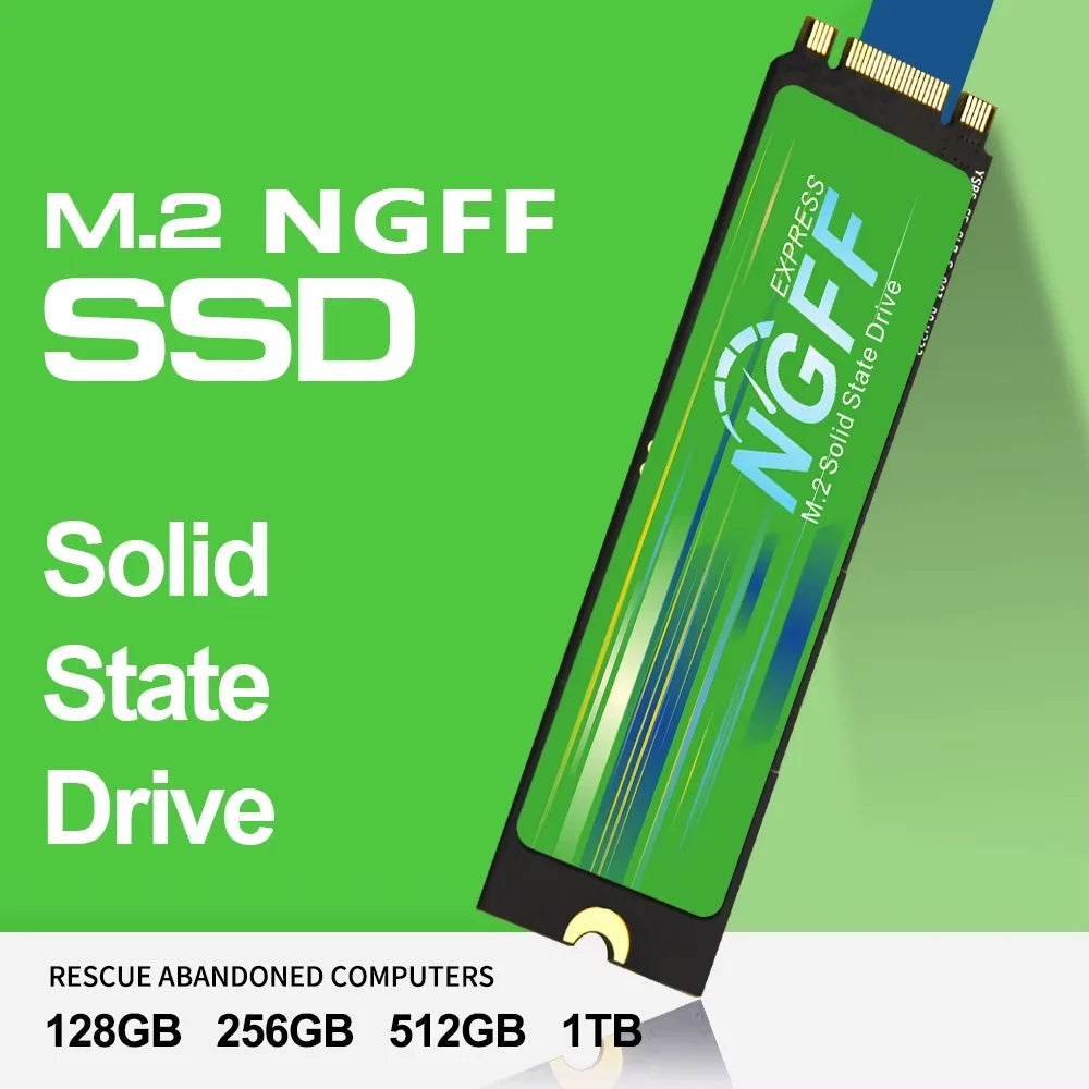 256GB M.2 NVMe SATA SSD