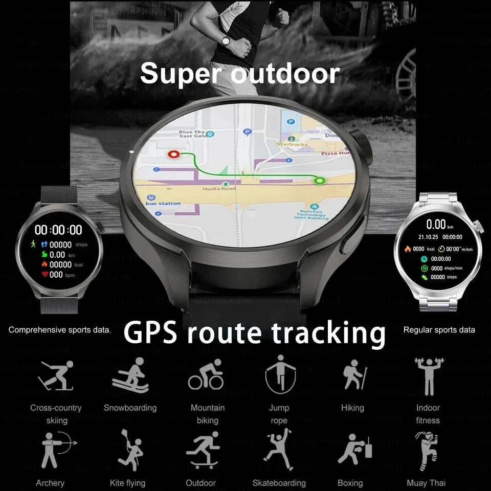 GPS Outdoor fitness NFC Smart Watch