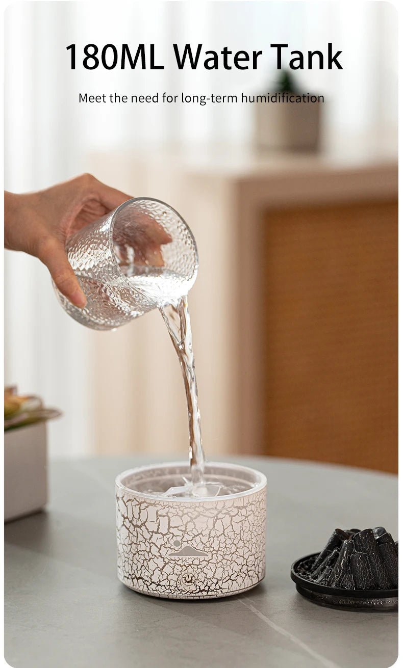 Volcanic Lava Jellyfish Aromatherapy Flask