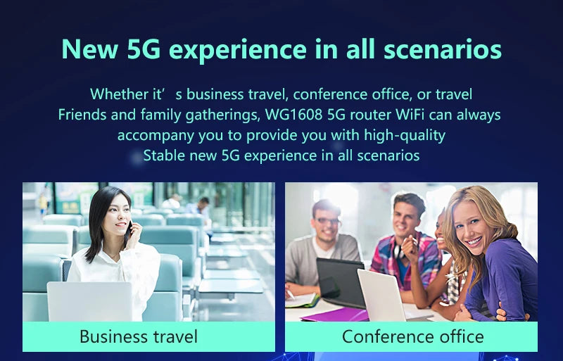 ZBT 4G 5G Router with SIM Card