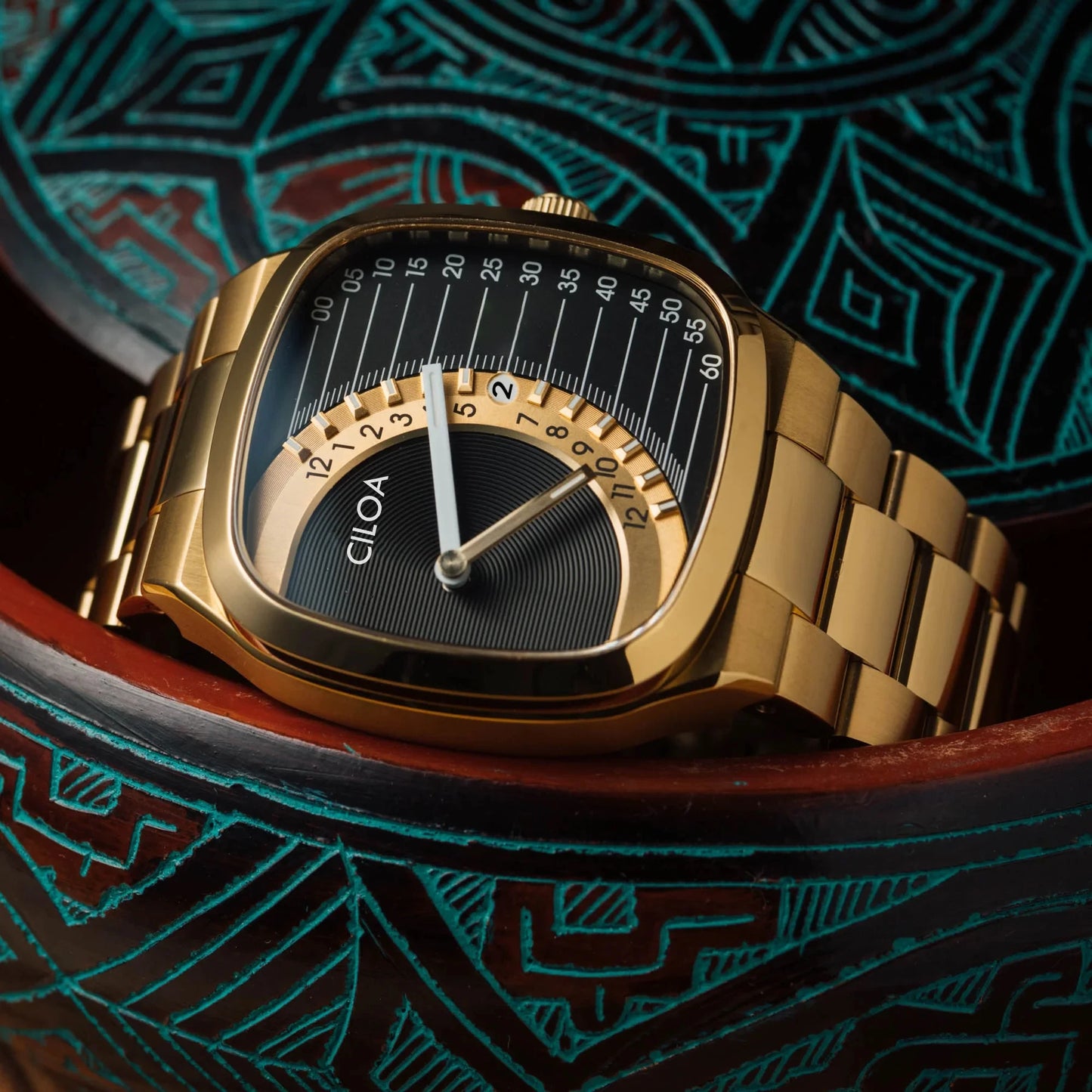 CILOA Retro Square Watch