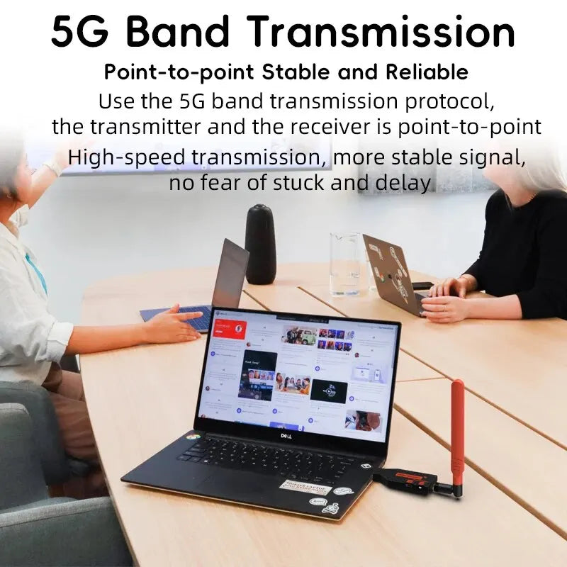 1080P 150m Wireless HDMI Extender 1 TX to 4 Splitter