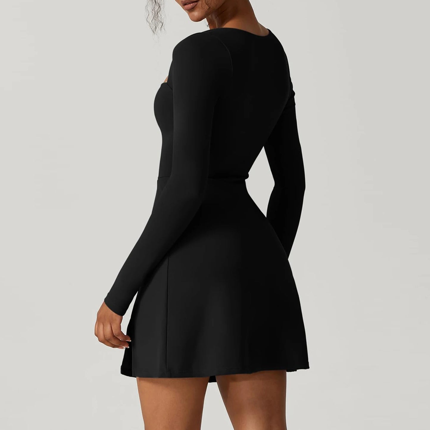 Women's Bodycon Square Neck Dress