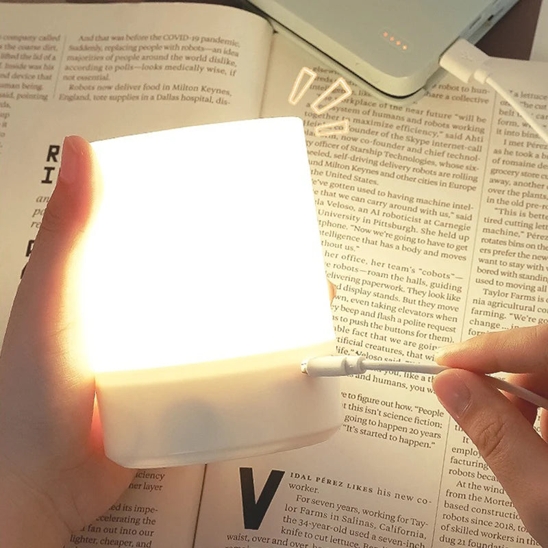 Bedside Led Night Vision Dimmable Table Lamps