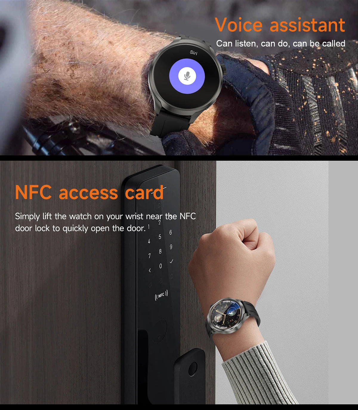 GPS Outdoor fitness NFC Smart Watch