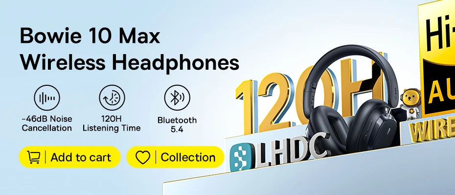 Baseus D02 Pro Wireless Headphones