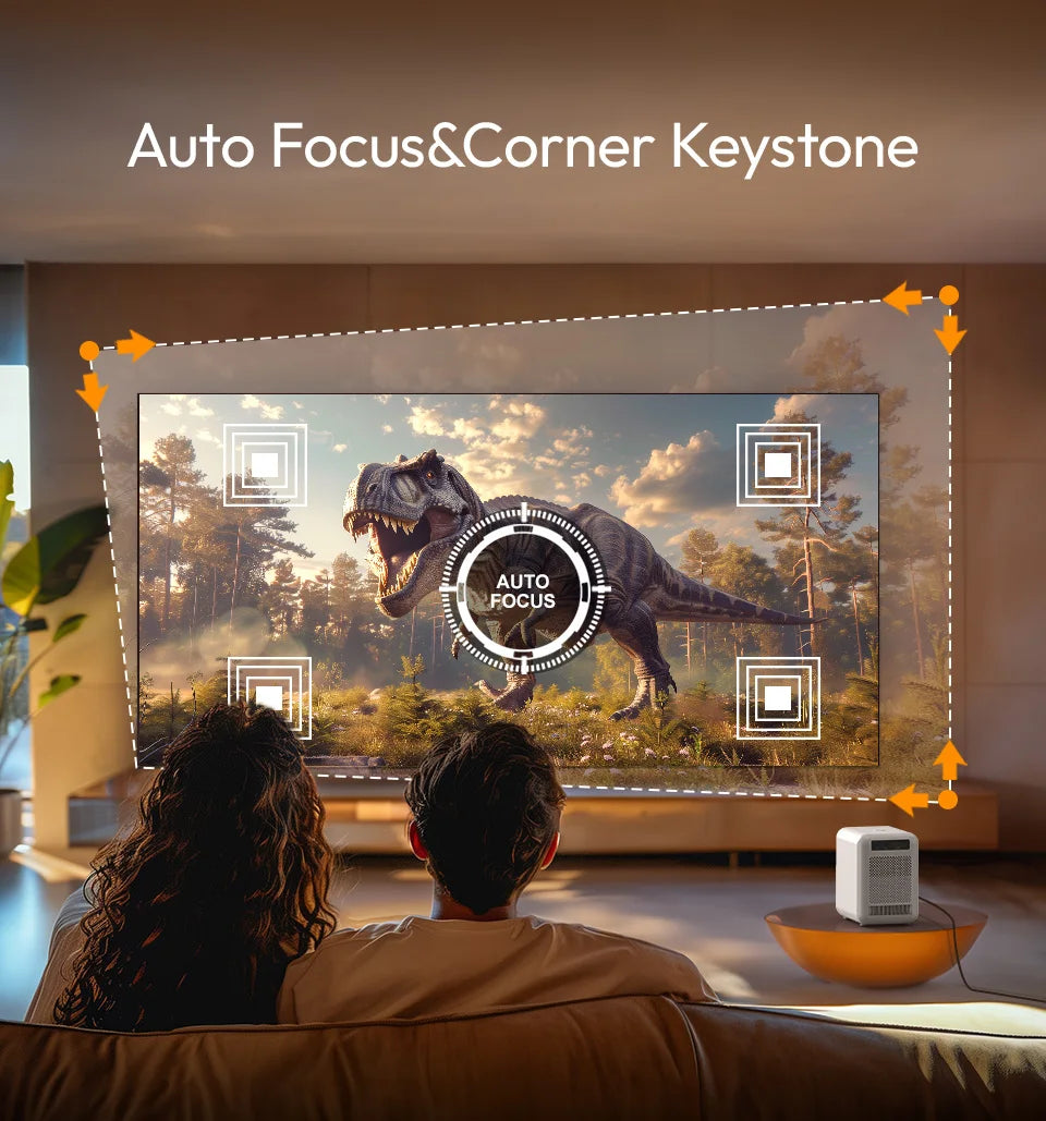 BYINTEK Household Theater Projector