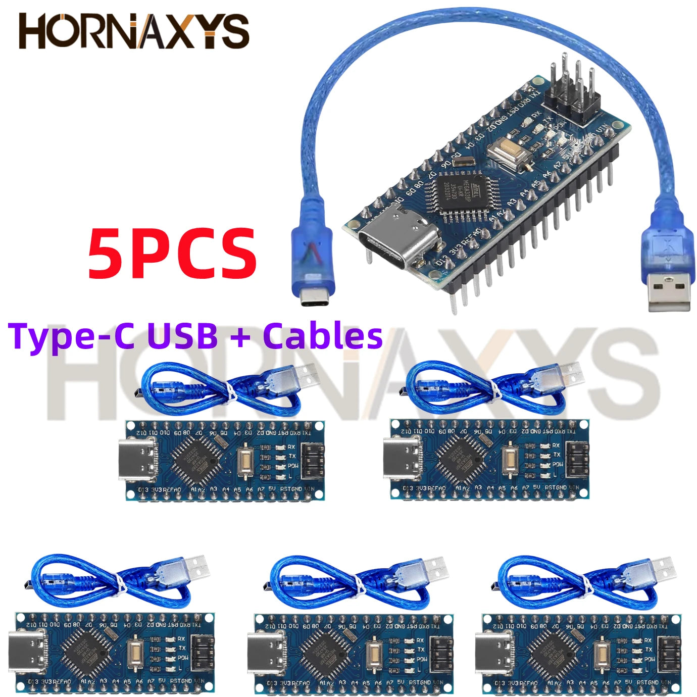 Promotion For arduino Nano V 3.0 Atmega328 Controller Compatible Board Module PCB Development Board MINI/TYPE-C/MICRO USB NANO