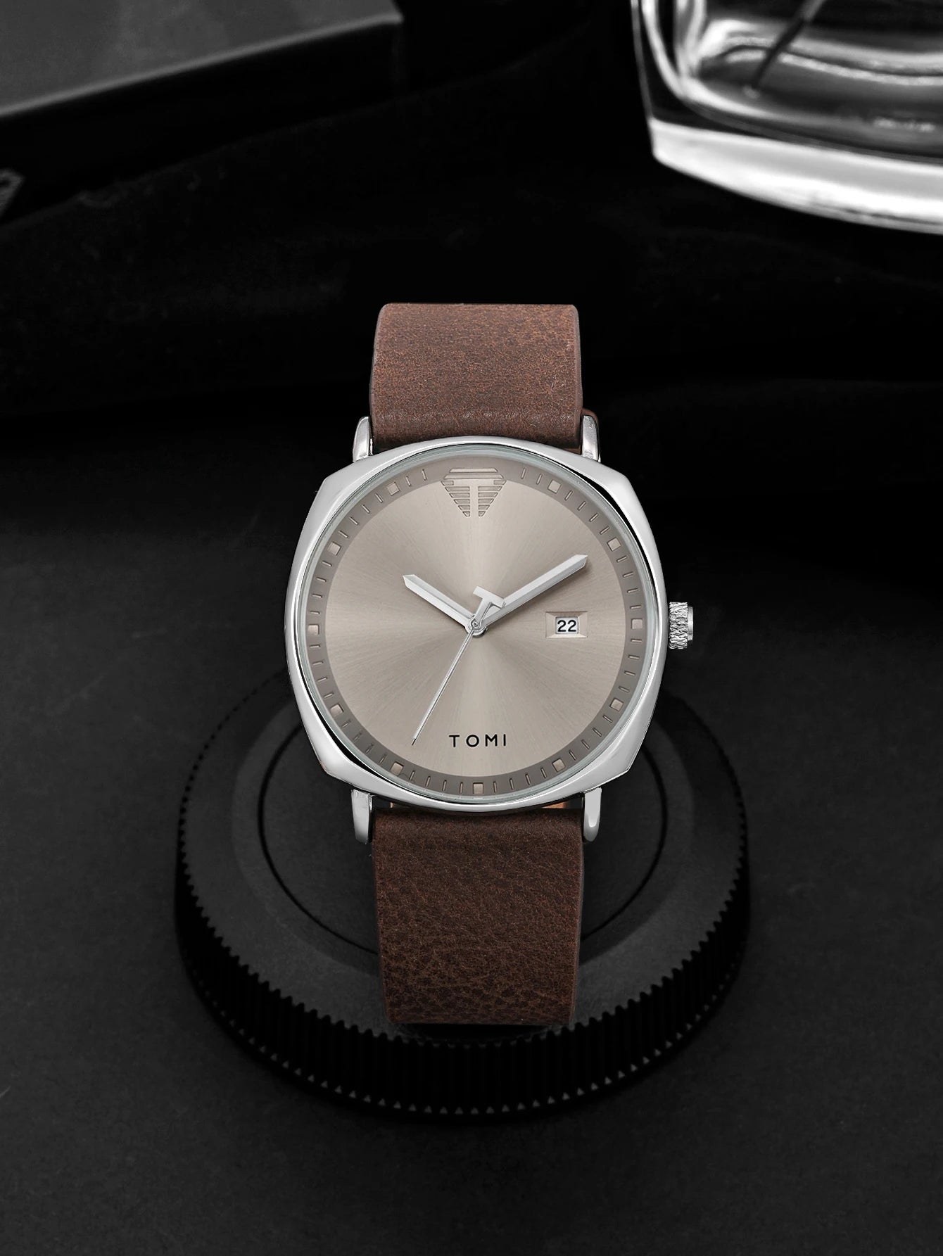 TOMI New 2PCS Luxury Business Men Watch