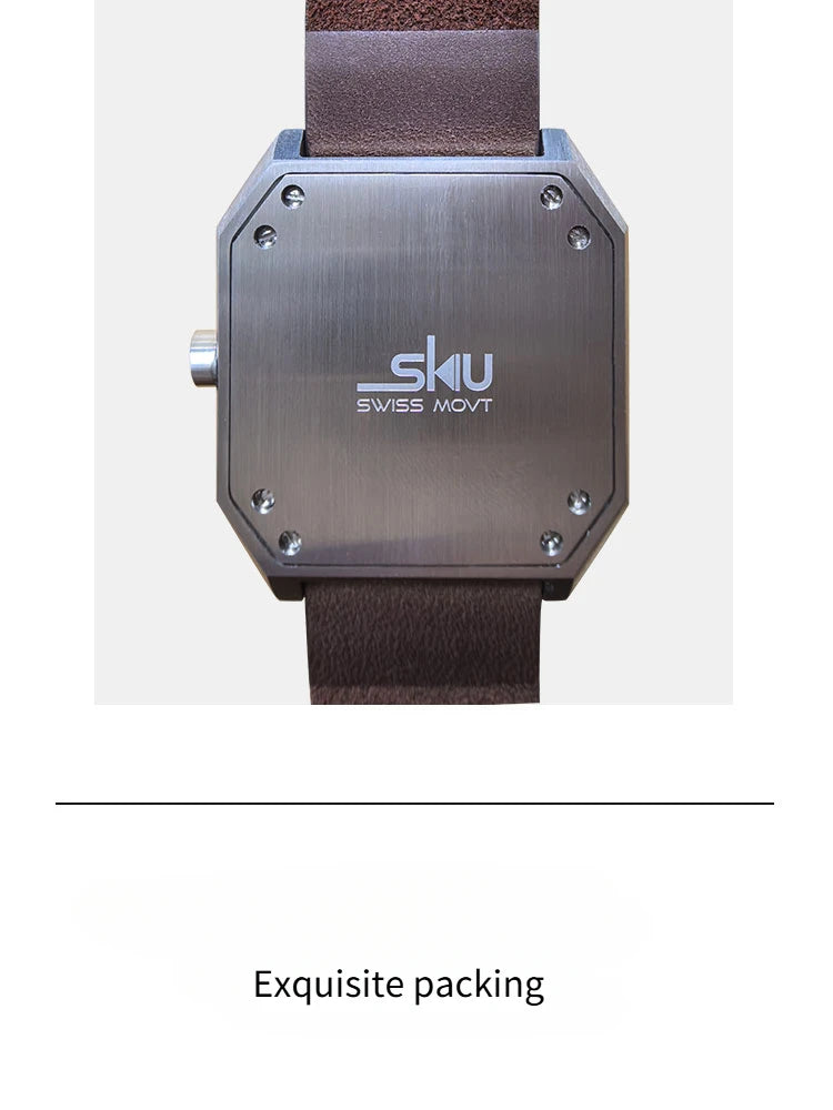 Swiss Men's Fashion Square Watch