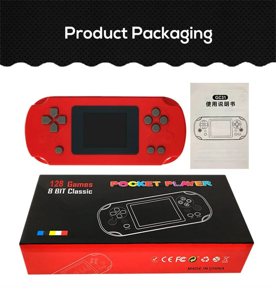 GAMINJA GC31 Retro Portable Mini Handheld Video Game Console