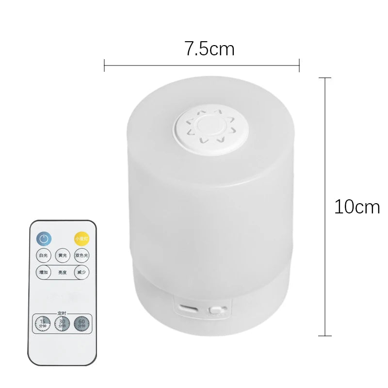 Bedside Led Night Vision Dimmable Table Lamps