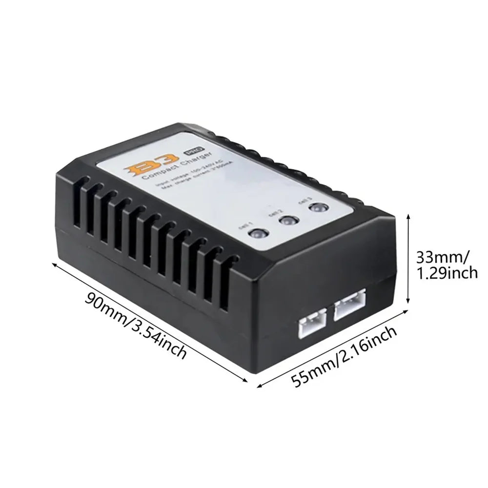 IMAX B3 Pro Compact Balance Charger for 2S 3S 7.4V 11.1V Lithium Battery Airsoft Gun battery high quality long-life Adapter