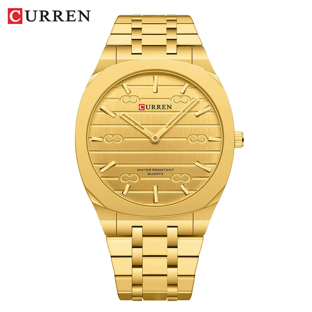 CURREN Thin Quartz Watch