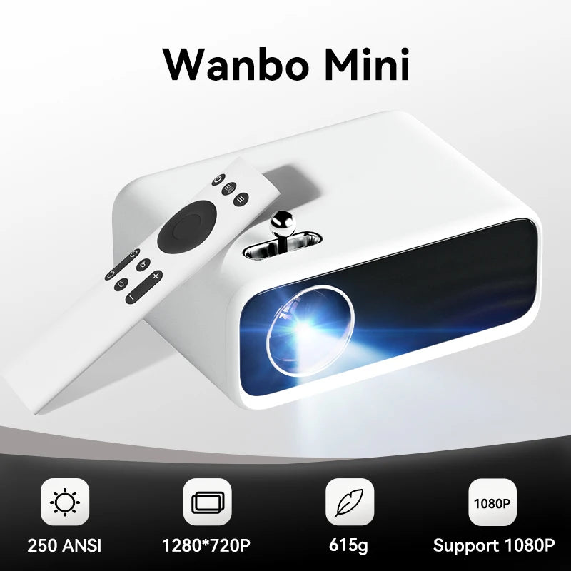 Wanbo Mini Protable Multimedia Smart Projector